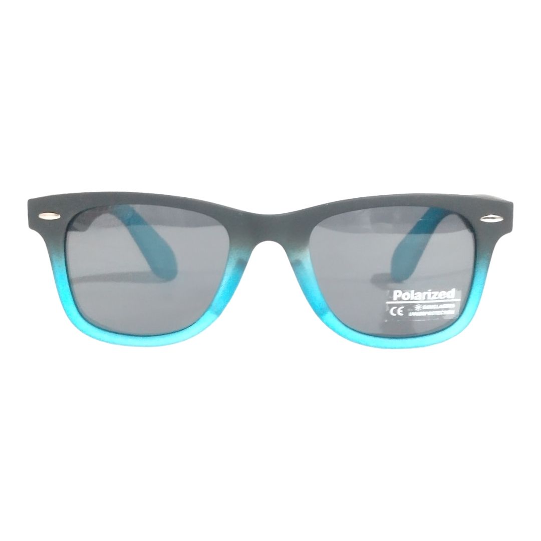 Black Blue Classic Polarized Sunglasses for Men and Women