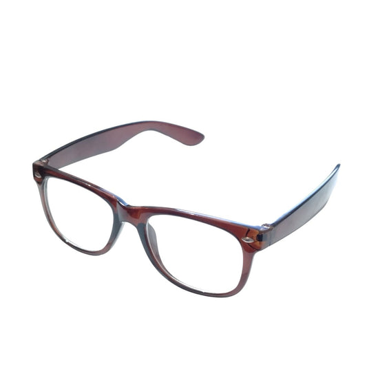 Brown Stylish Computer Glasses with Anti Glare Coating