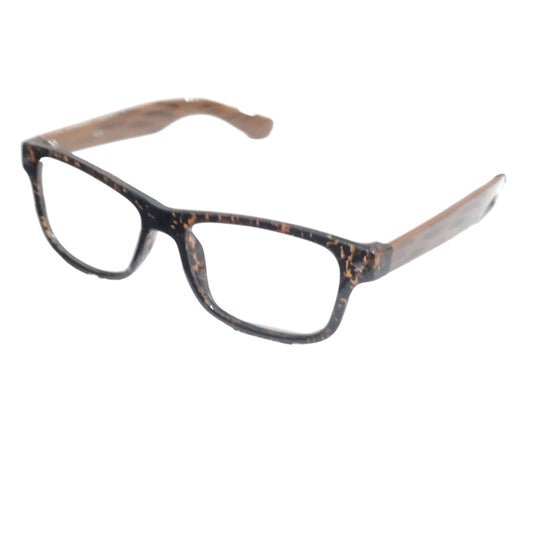 Brown Wood Finish Glasses Spectacle Frame