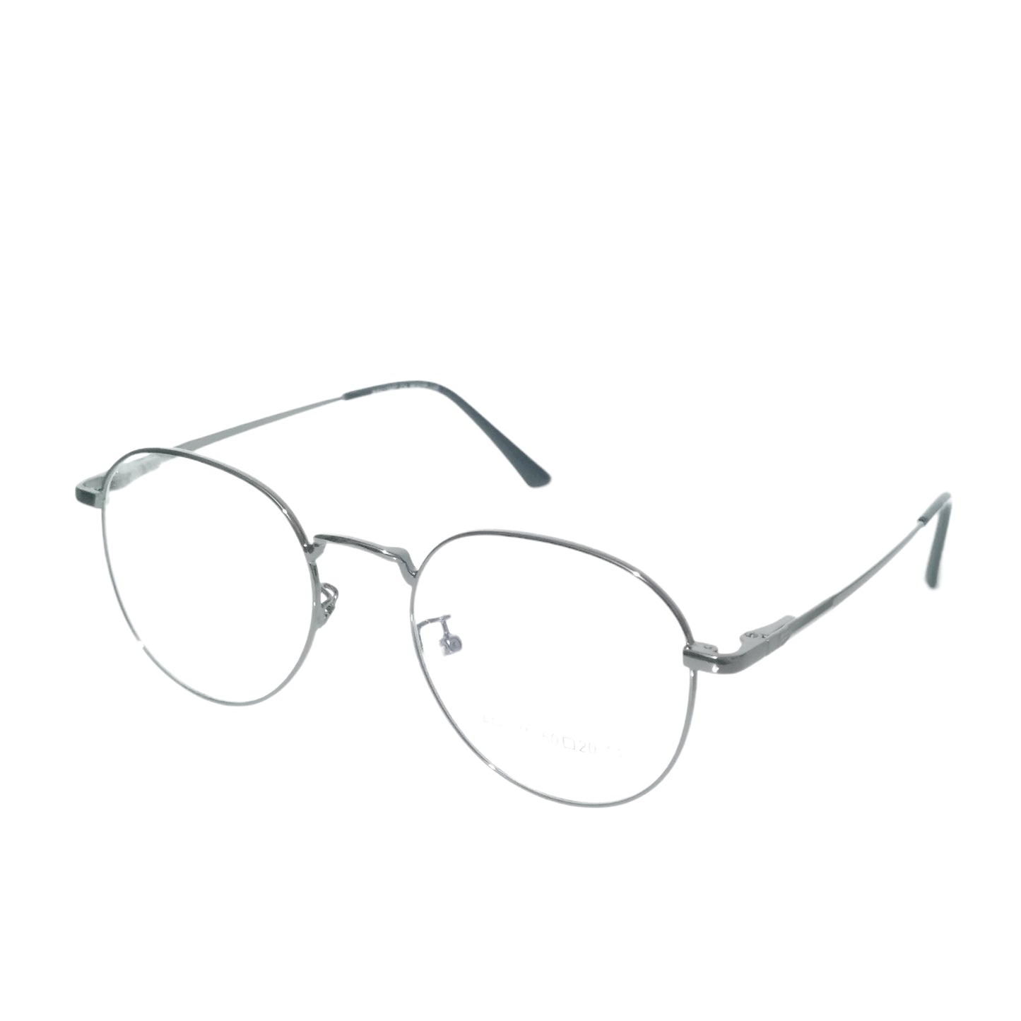 Gray Frame Spectacles Large Executive Grey Color Retro Round Spectacle Frame Glasses ...