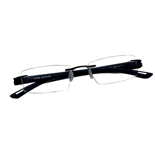 Black Rimless Blue Light Blocker Computer Glasses TH1030BK