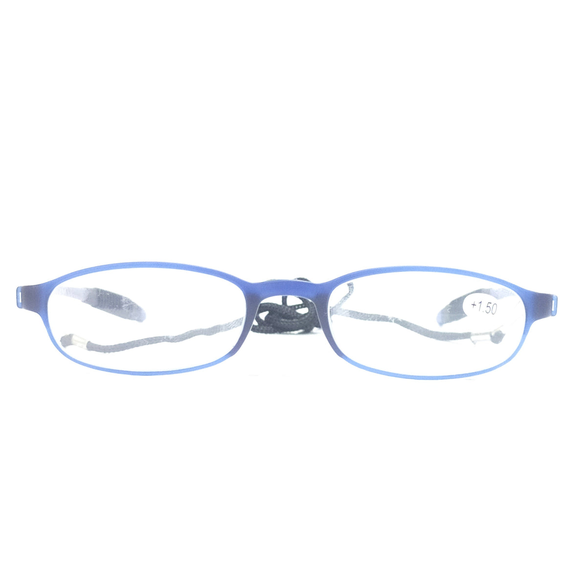 Spectacles Threads Flexible Reading Glasses with Neck Hanging Thread, TR90 Oval Full Frame ...