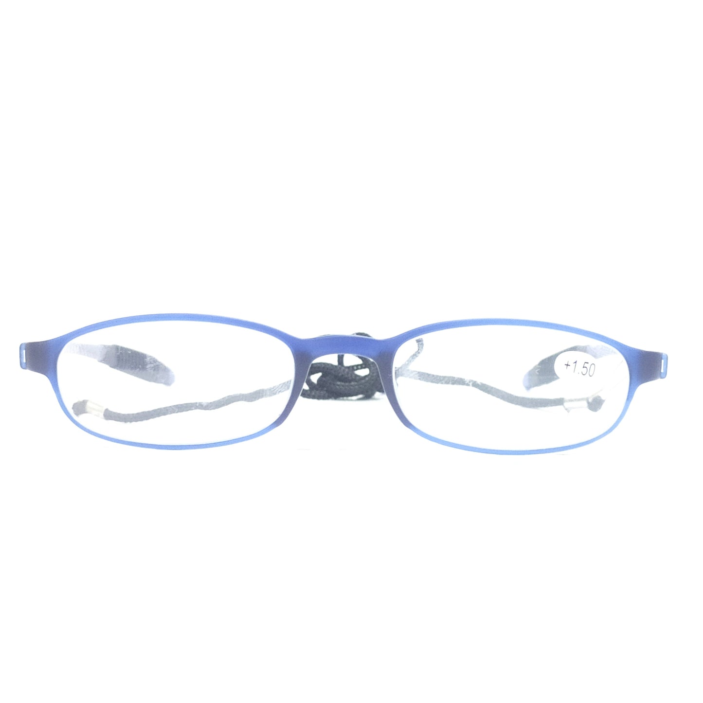 Comfortable Flexi-Thread Memory Glasses for Men and Women, TR90 Frame in Blue