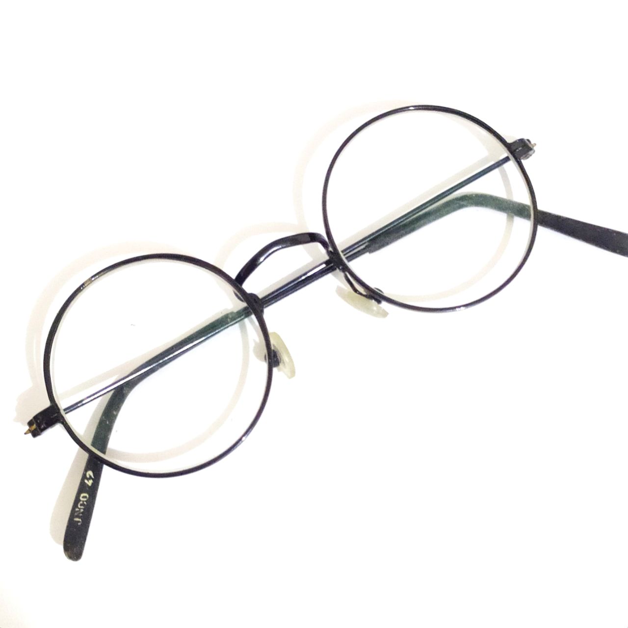 Gandhi Shape Harry Potter Style Round Glasses for Kids upto 6 Years Black