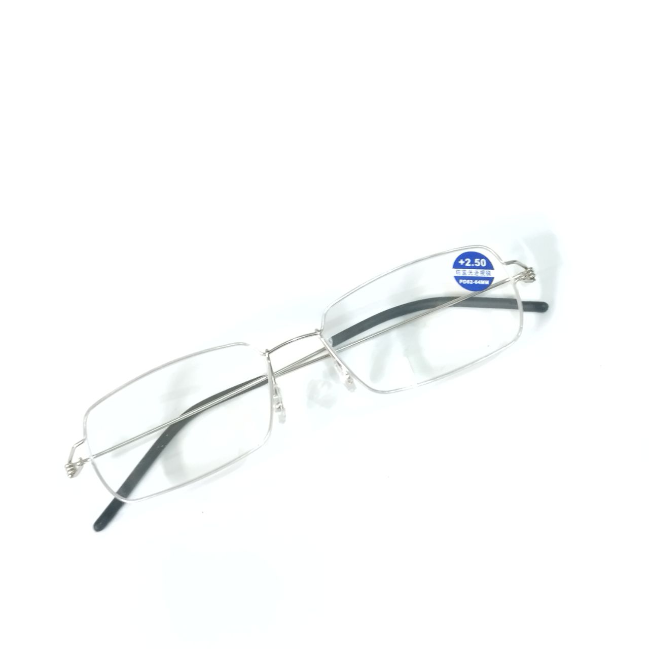 Silver Wire Frame Ultra Light Weight Blue Light Reading Glasses