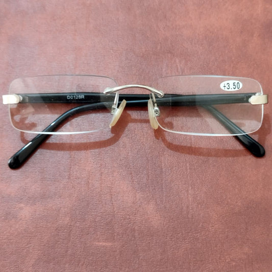 Black Rimless Reading glasses