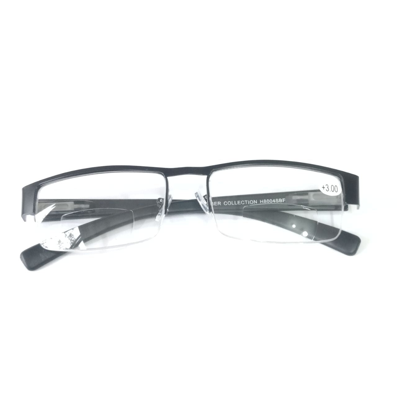Black Supra D Bifocal Reading Glasses For Men and Women