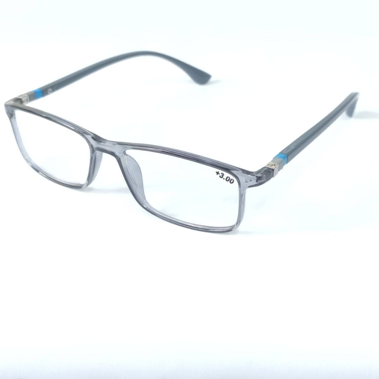 Transparent Grey Bifocal Reading Glasses