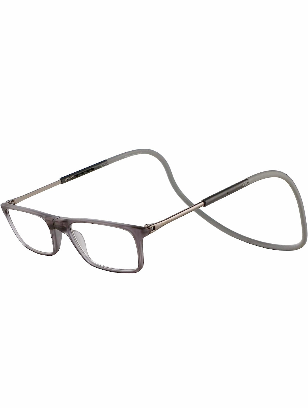 Grey Stylish Folding Hanging Reading Glasses