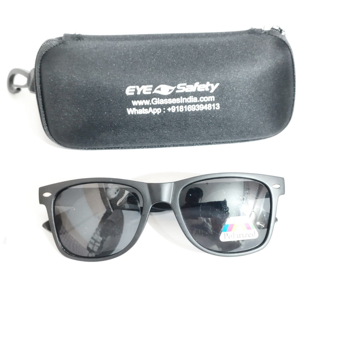 Black Classic Polarized Sunglasses for Men and Women
