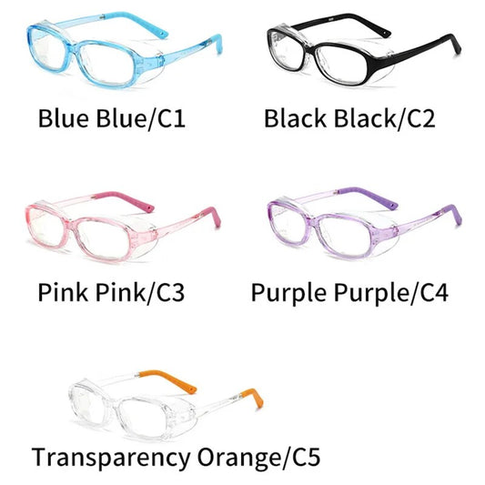 Moisturizing Silicone Eyeglasses Anti Fog Glasses Myopia Glasses Kids Frame