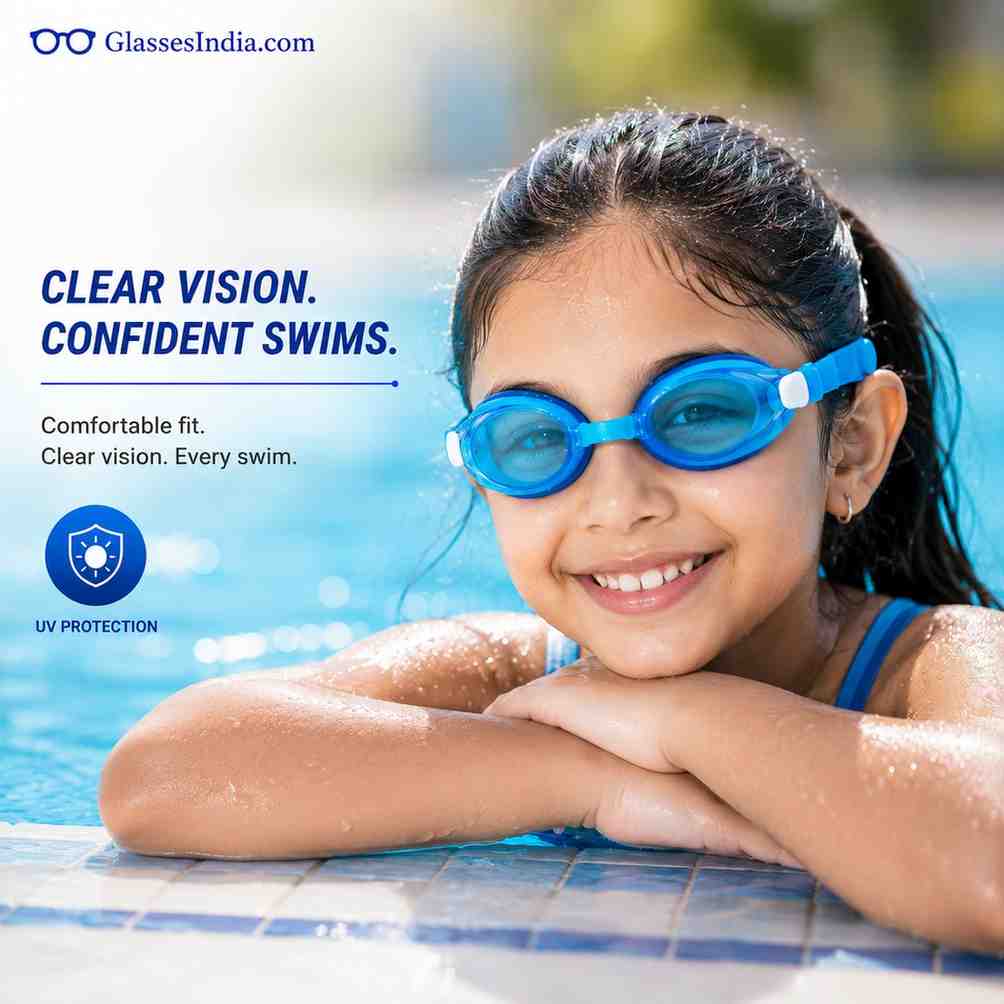 Kids Power Swimming Goggles Glasses 3-12 years