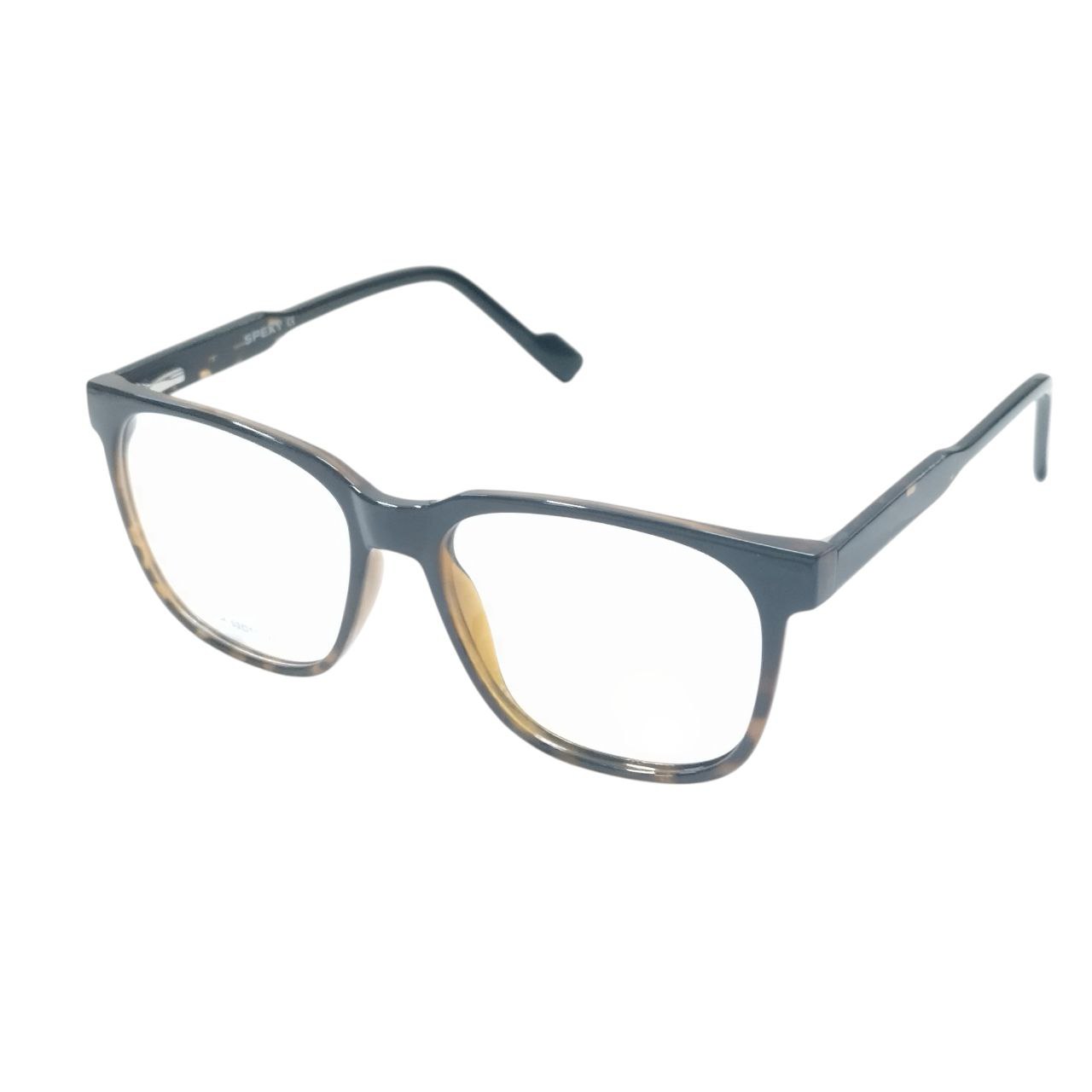 Large Size Square Ptosis Crutch Glasses Square Frame 143034 Size 53-17-148