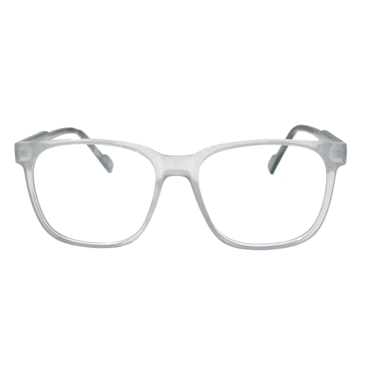 Large Size Square Ptosis Crutch Glasses Square Frame 143034 Size 53-17-148