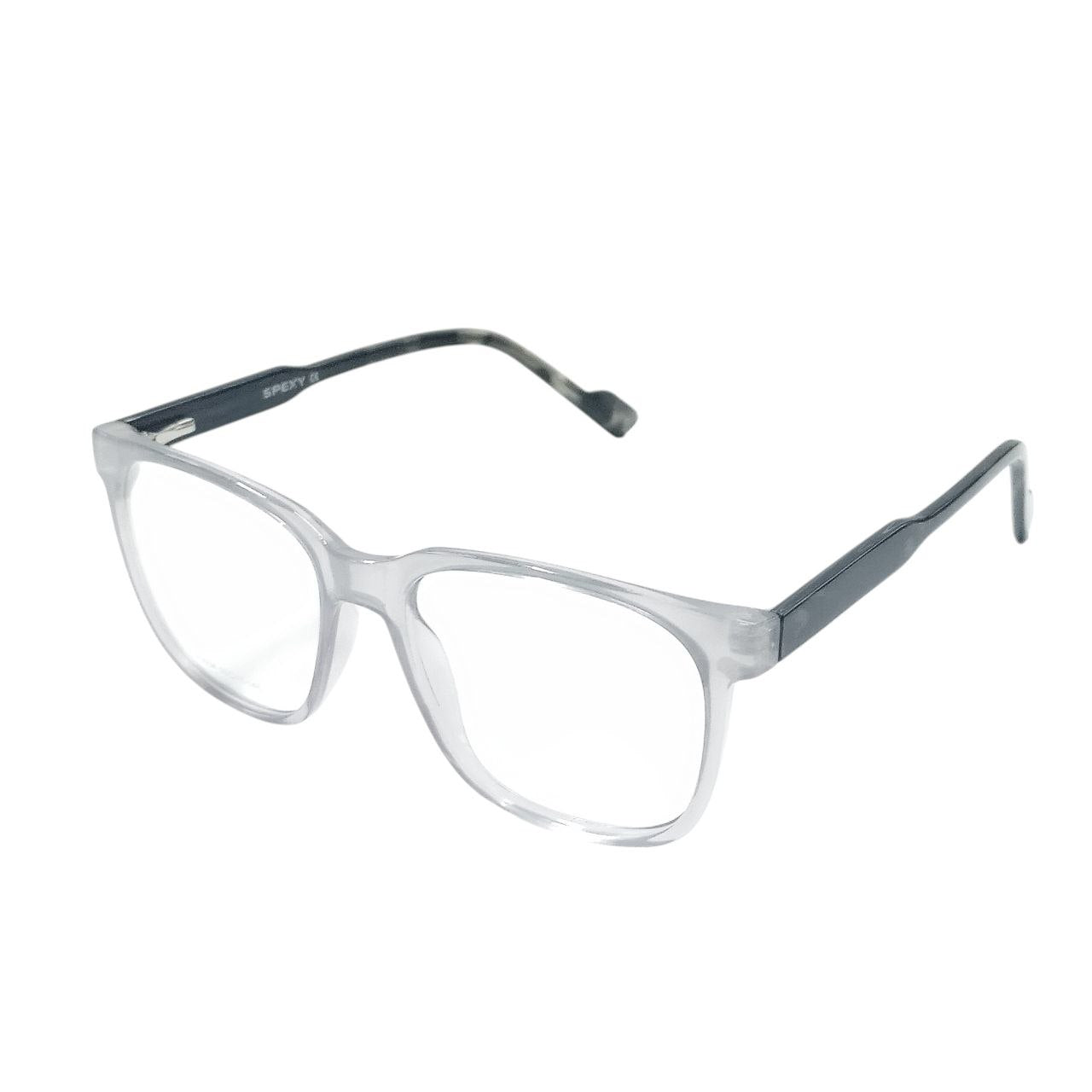 Large Size Square Ptosis Crutch Glasses Square Frame 143034 Size 53-17-148