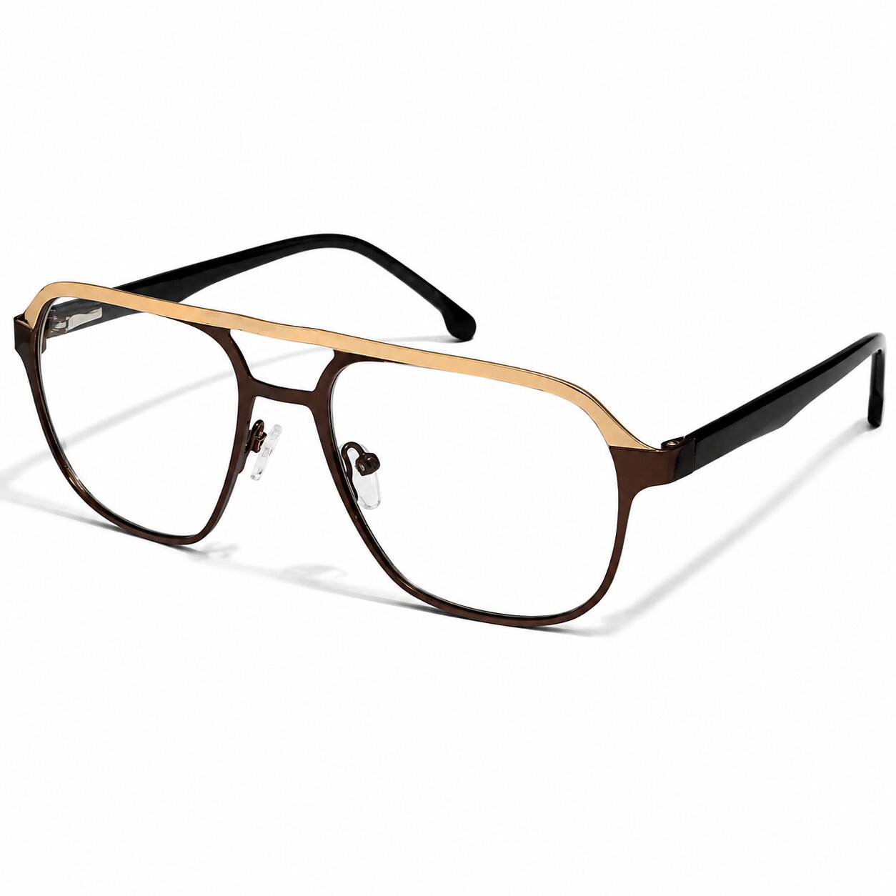 ARTView M-202474 Gold Brown frame folded angle