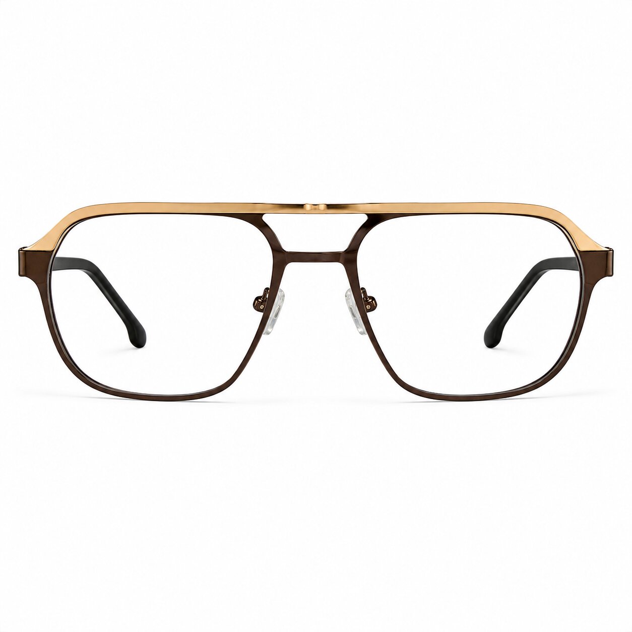 ARTView M-202474 Gold Brown frame side angle