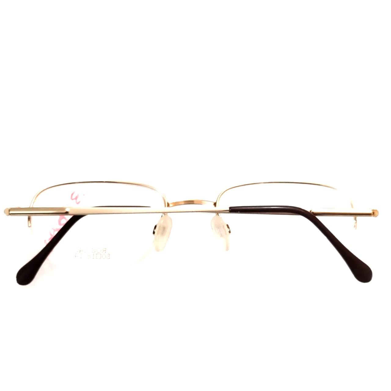 Gold Metal Supra Progressive Multifocal No-Line Bifocal Glasses for Men and Women