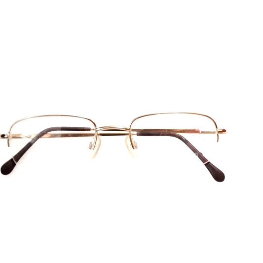 Gold Metal Supra Progressive Multifocal No-Line Bifocal Glasses for Men and Women