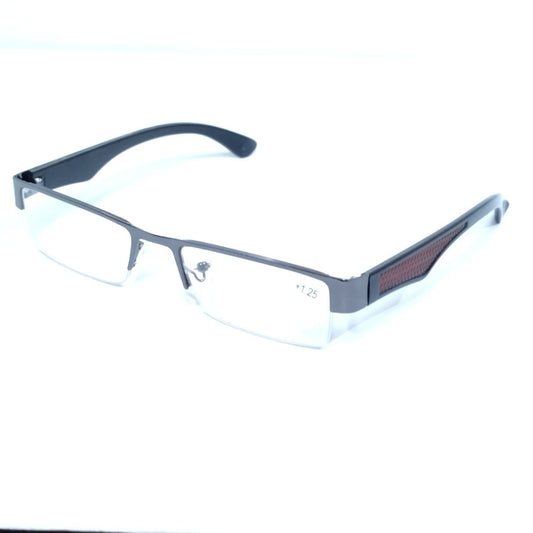 Stylish Grey Supra Reading Glasses with Blue Light Protection