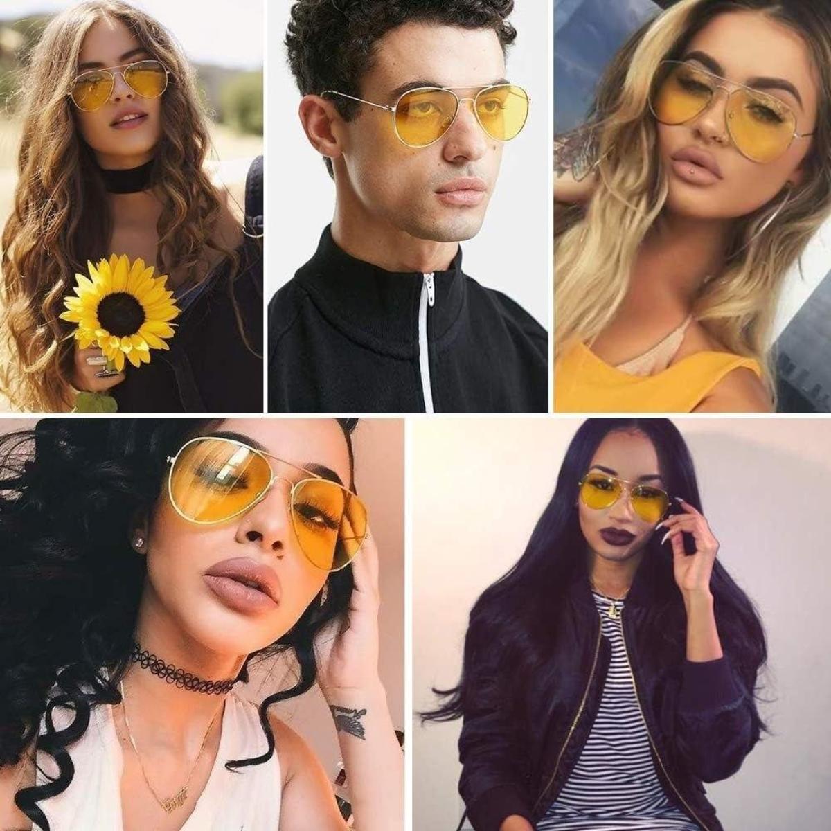 Night Driving Glasses – Yellow Polarized Driving Sunglasses