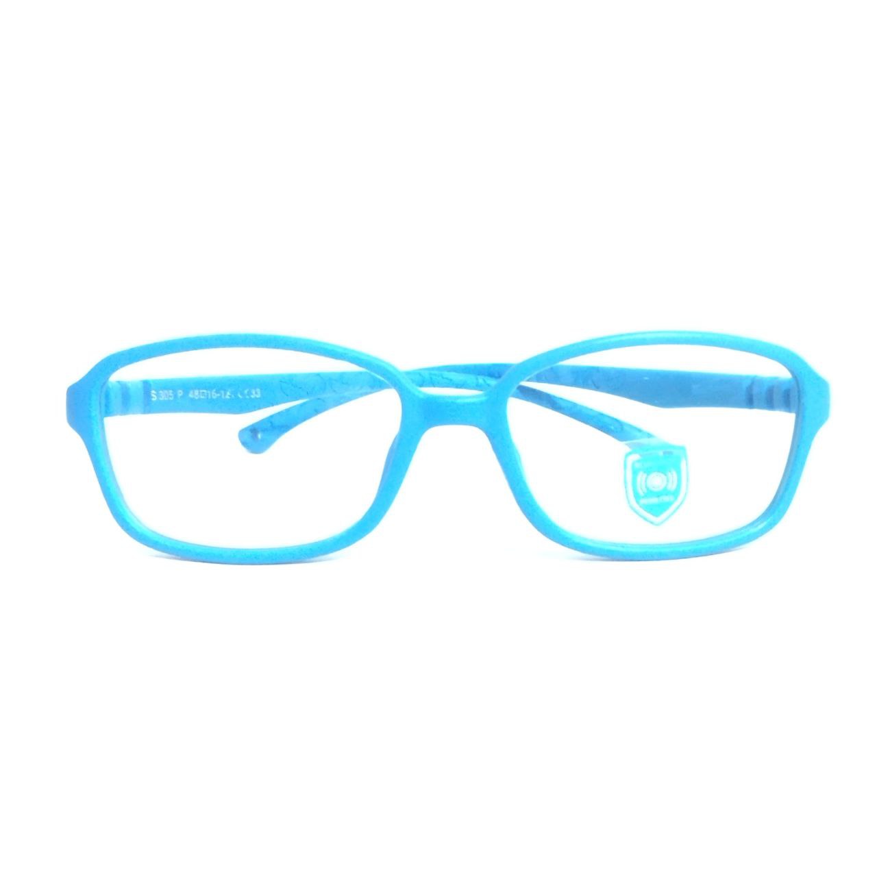 Trendy Blue Unbreakable Kids Flexible Glasses Age 3 to 6 Years