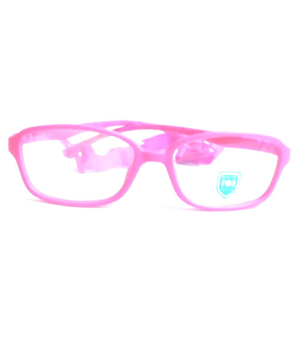 Dark Pink Unbreakable Kids Flexible Glasses Age 3 to 6 Years