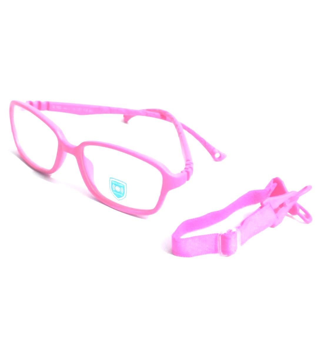 Dark Pink Unbreakable Kids Flexible Glasses Age 3 to 6 Years