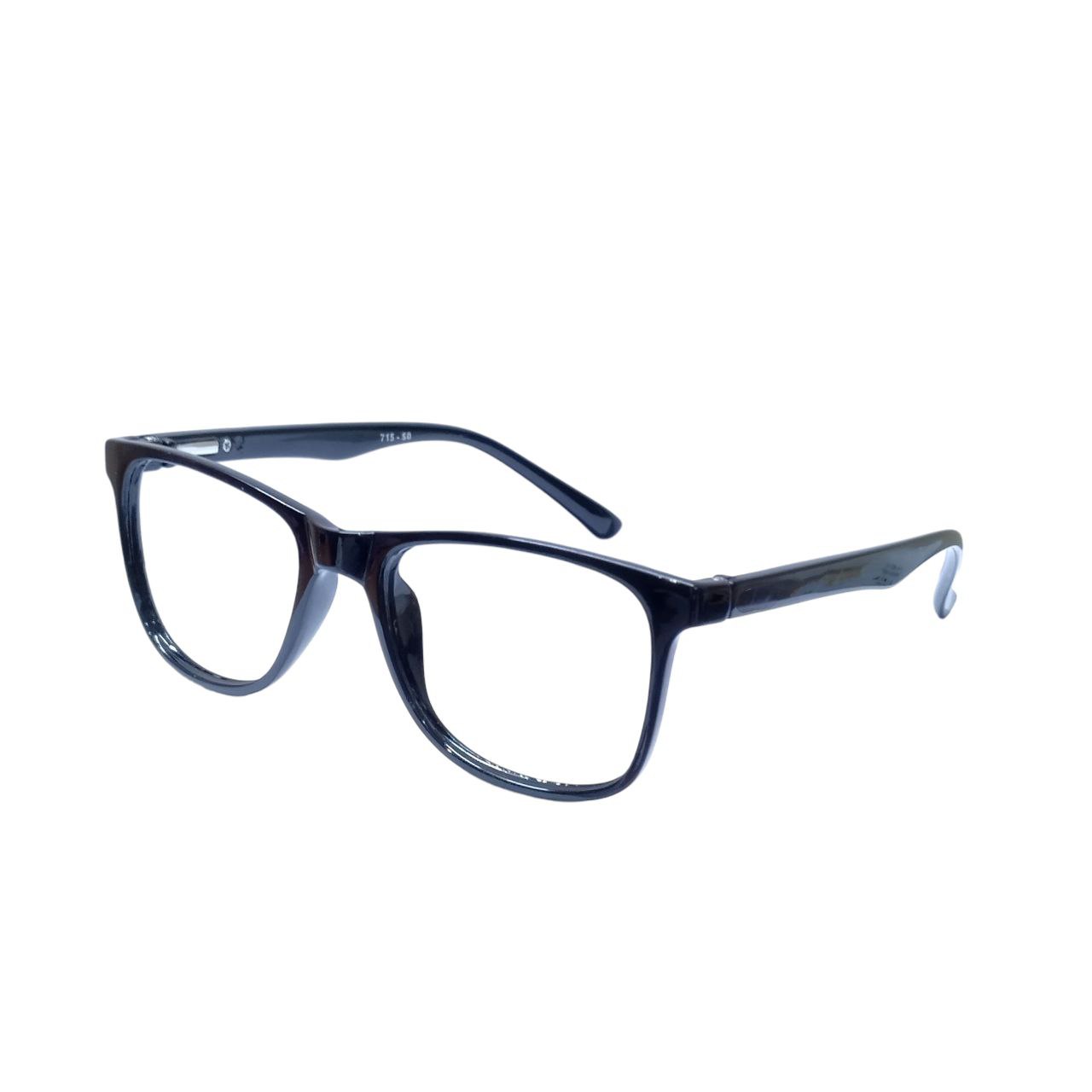 EyelidEase Square Frame – Full Frame Black Ptosis Crutch Glasses Size : 50-18-140