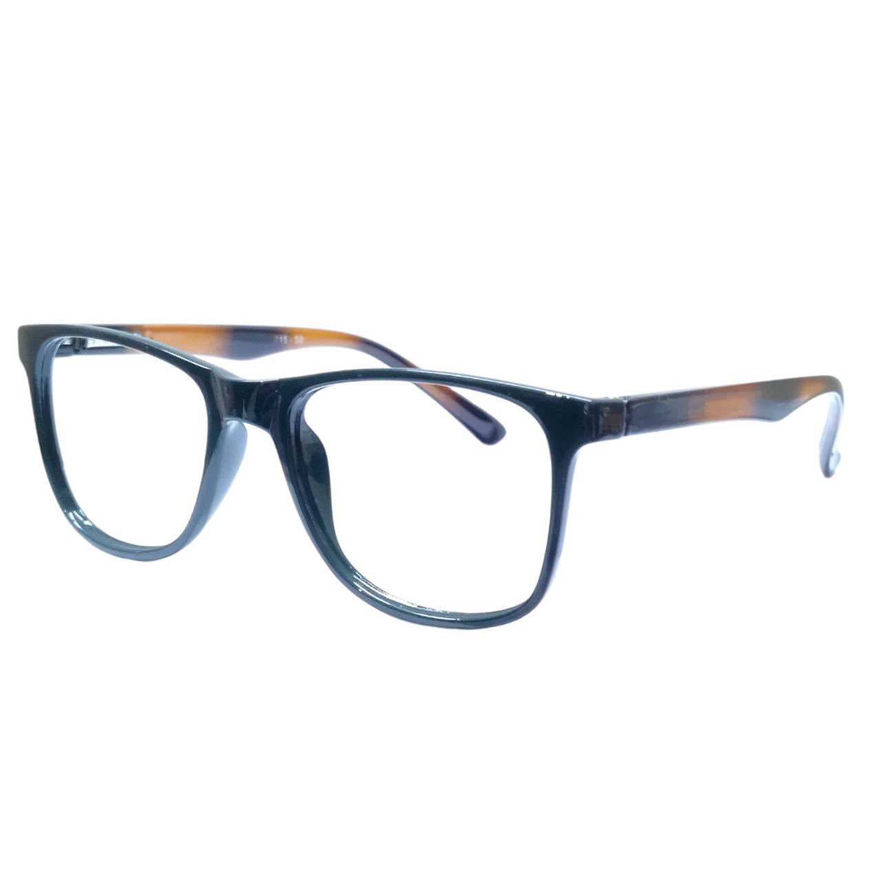 EyelidEase Square Frame – Full Frame Black Ptosis Crutch Glasses Size : 50-18-140