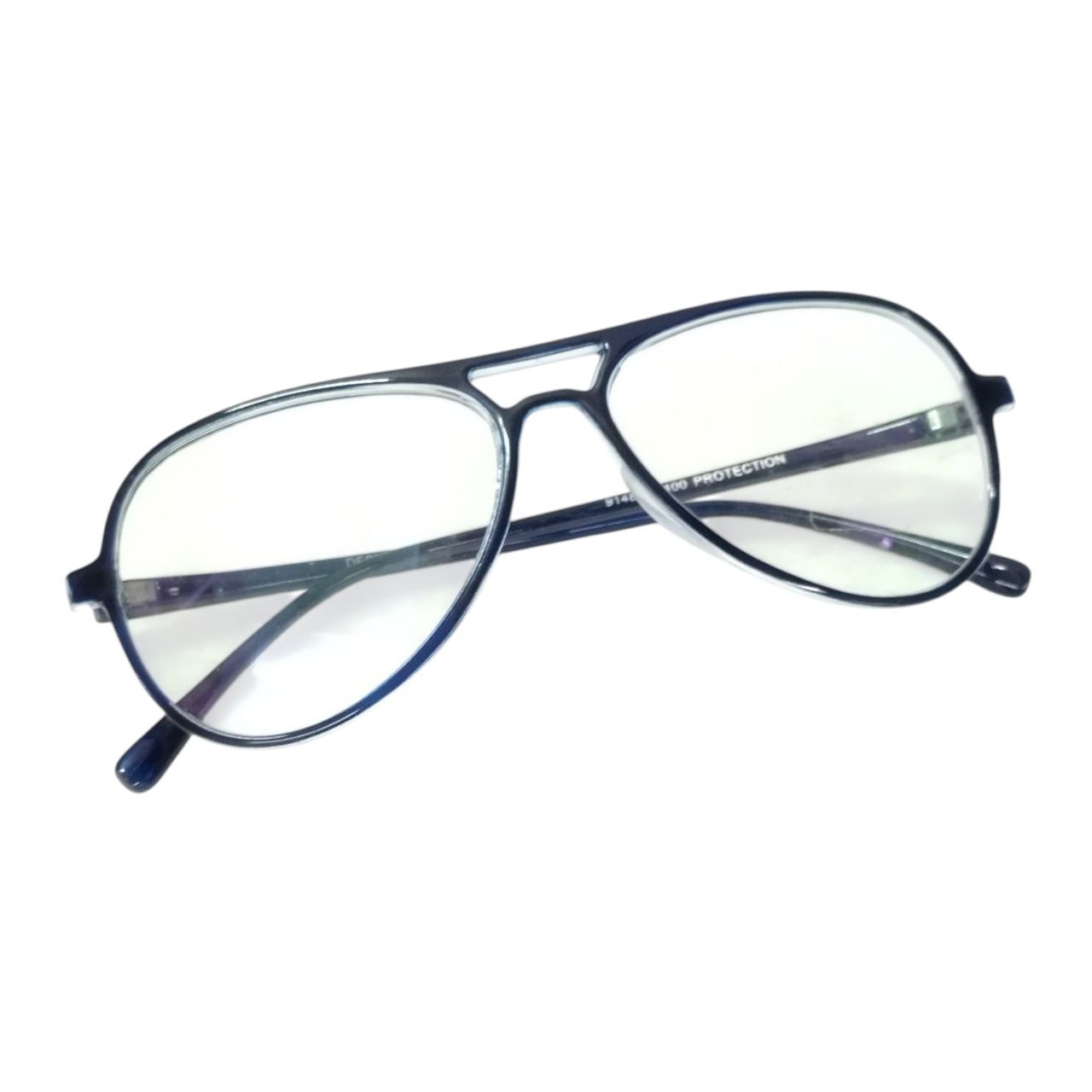 Black Red Pilot Style Full-Rim Eyeglasses – Stylish, Lightweight & Prescription Ready