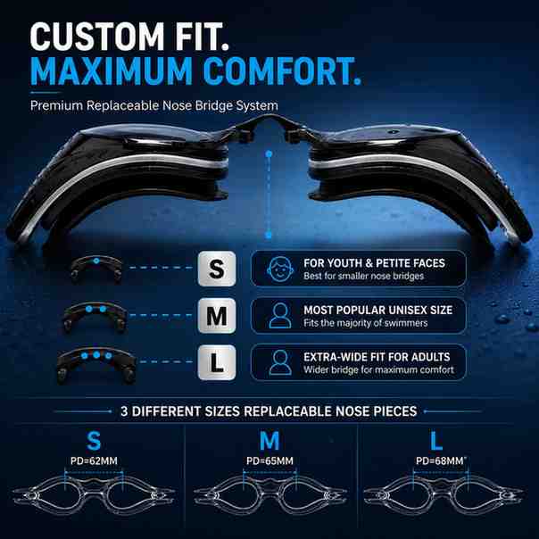 Swimming Goggles Glasses with Power – Glasses India Online