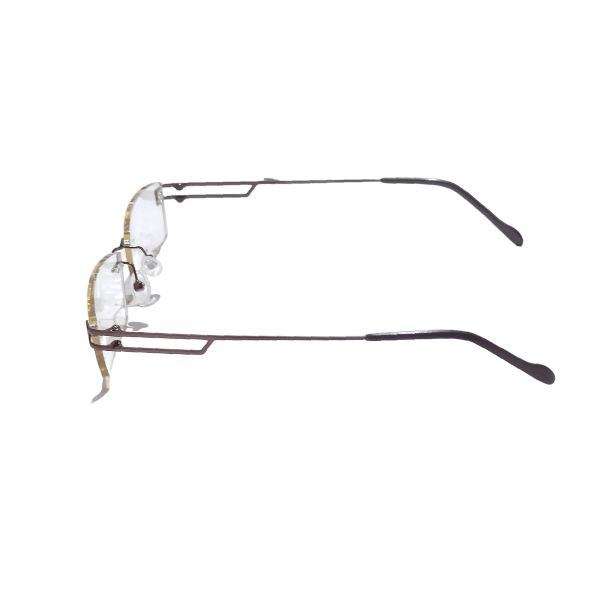 Computer Glasses Rimlessr Frame Brown Rimless Blue Light Blocker Computer Glasses Frameless Glass Fram ...