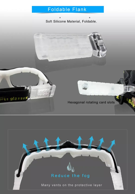 EYESafety Prescription Sports Glasses - Teens & Adults