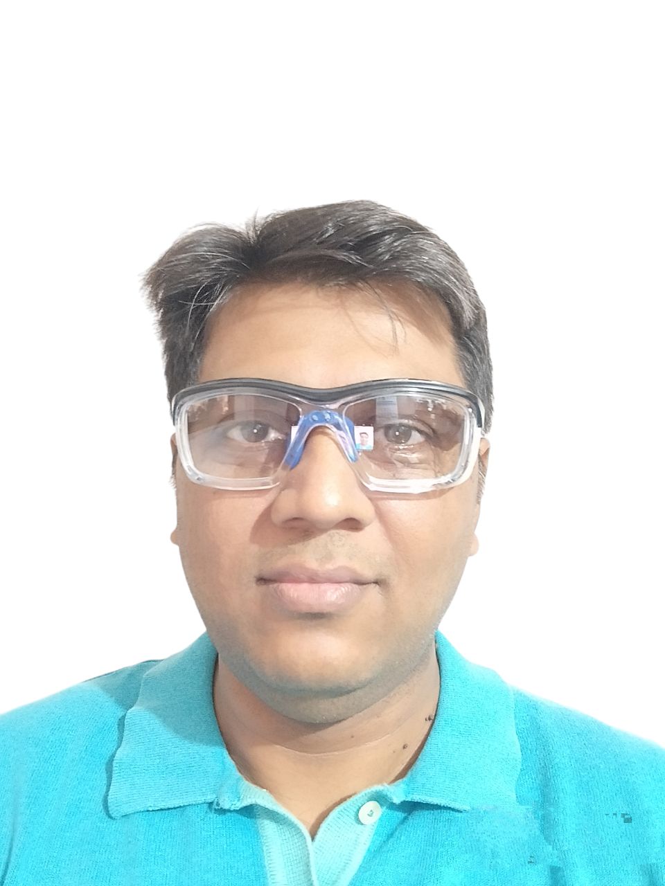 EYESafety Power Safety Glasses Black Blue Clear Eyewear