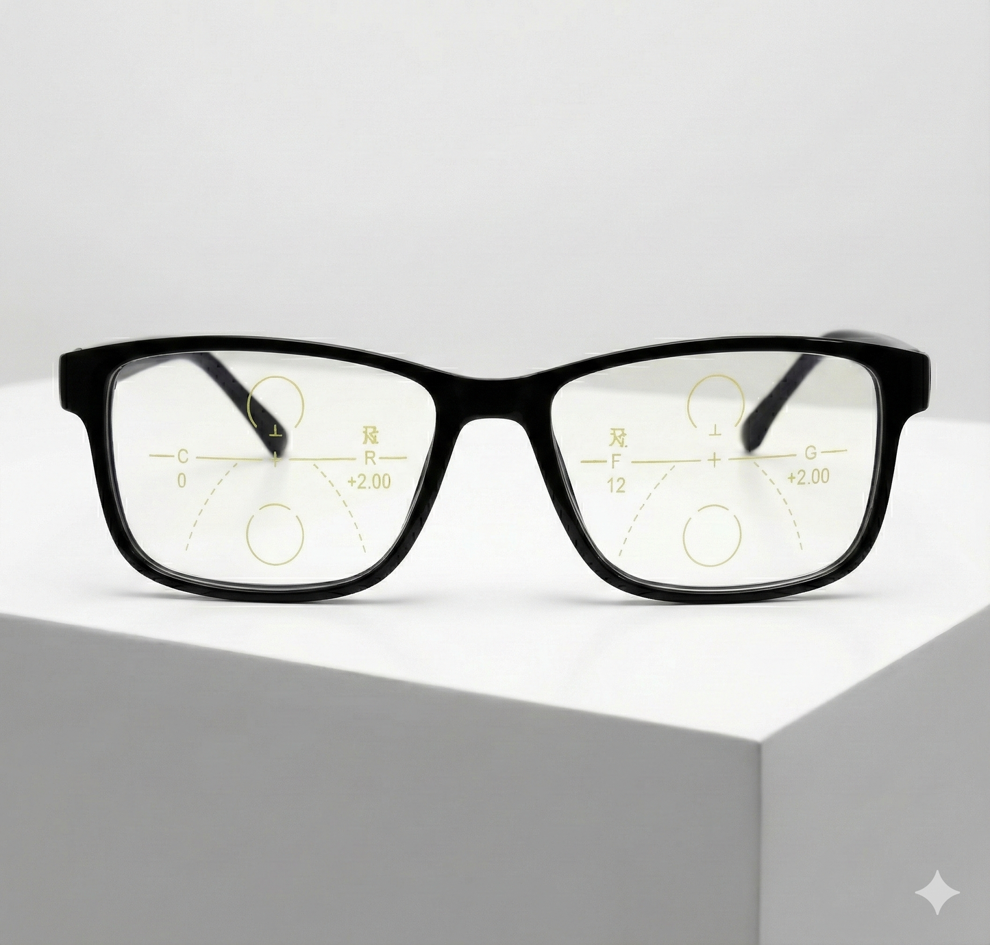 Progressive Reading Glasses with Blue Block Anti Glare Lens