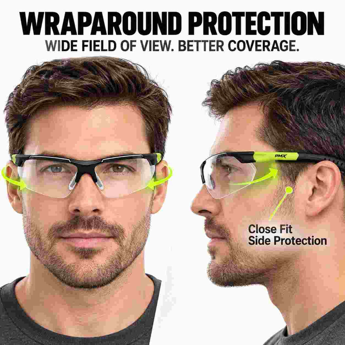 Pyramex Sitecore H2MAX anti-fog safety glasses application image 26