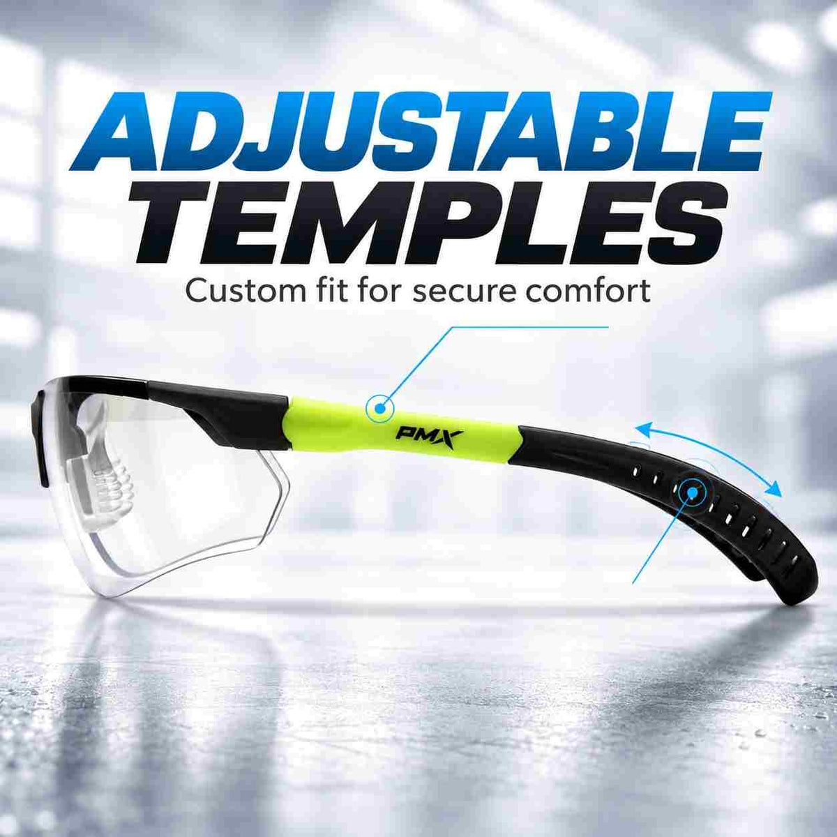 Pyramex Sitecore H2MAX anti-fog safety glasses application image 5