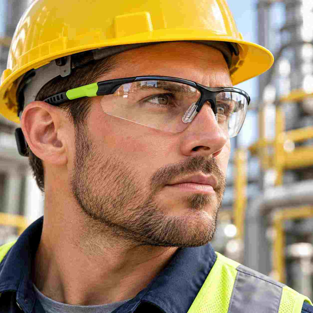 Pyramex Sitecore H2MAX anti-fog safety glasses application image 20