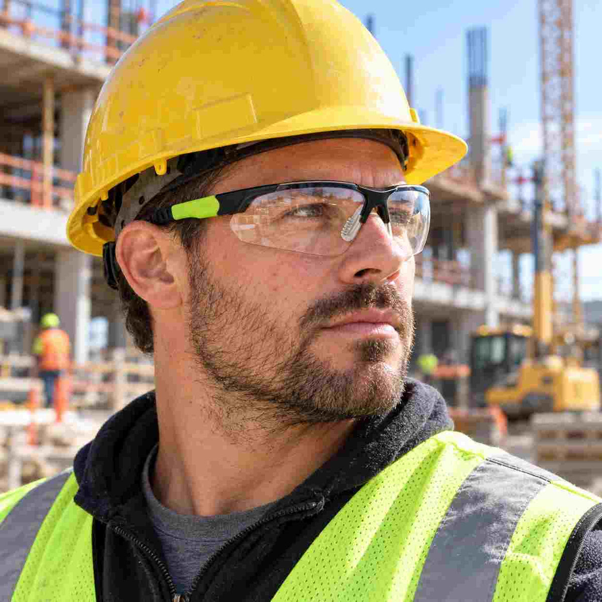 Pyramex Sitecore H2MAX anti-fog safety glasses application image 22