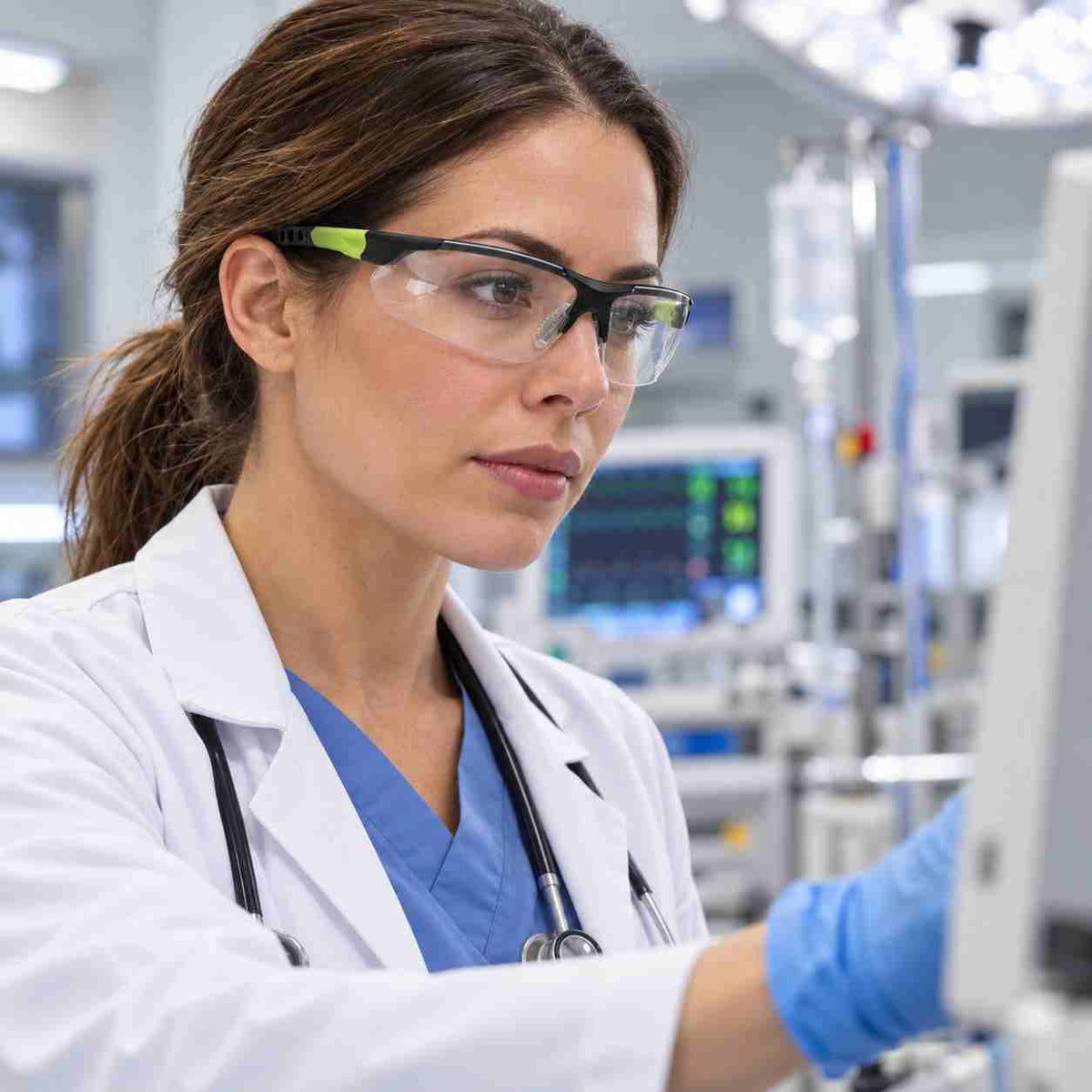 Pyramex Sitecore H2MAX anti-fog safety glasses application image 25