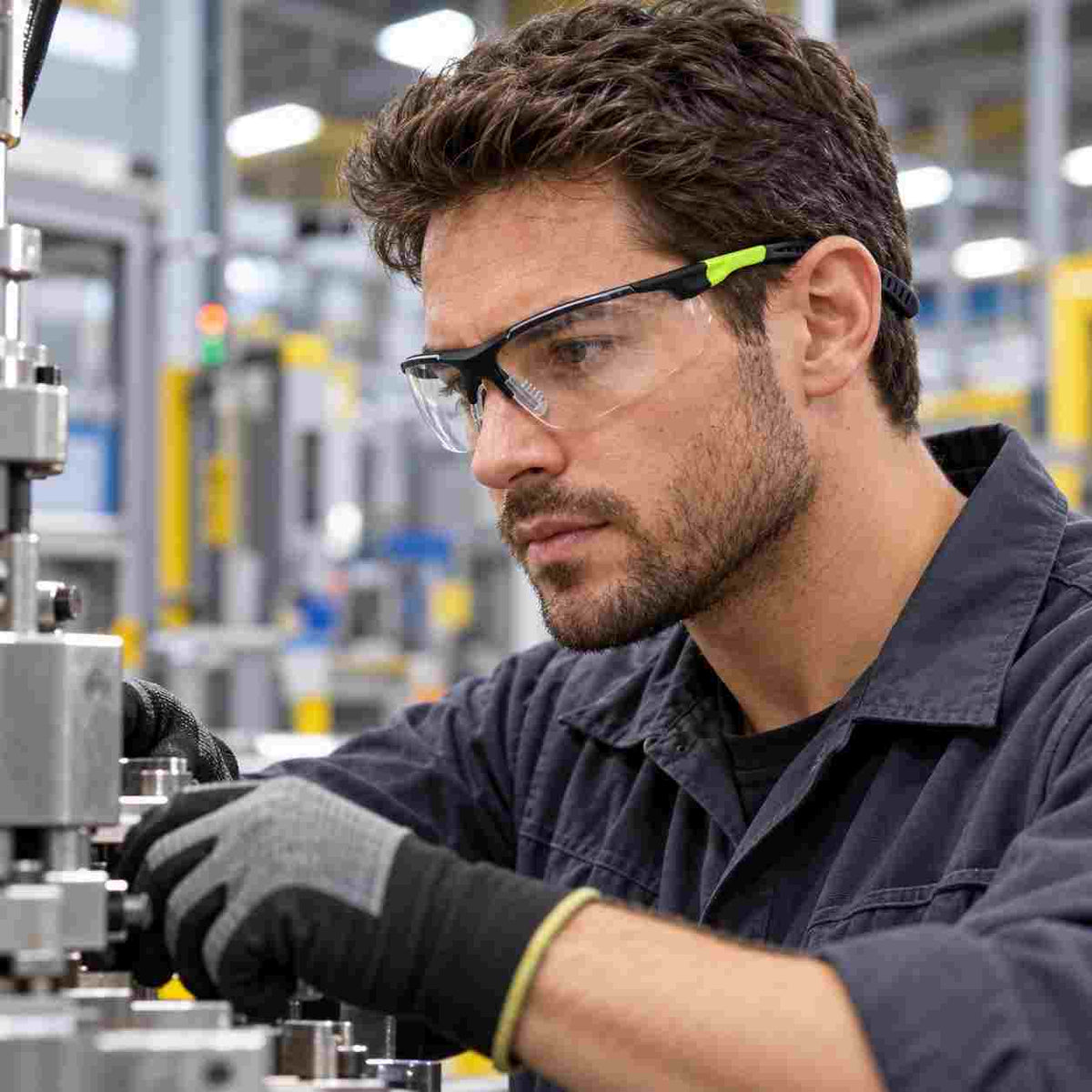 Pyramex Sitecore H2MAX anti-fog safety glasses application image 7