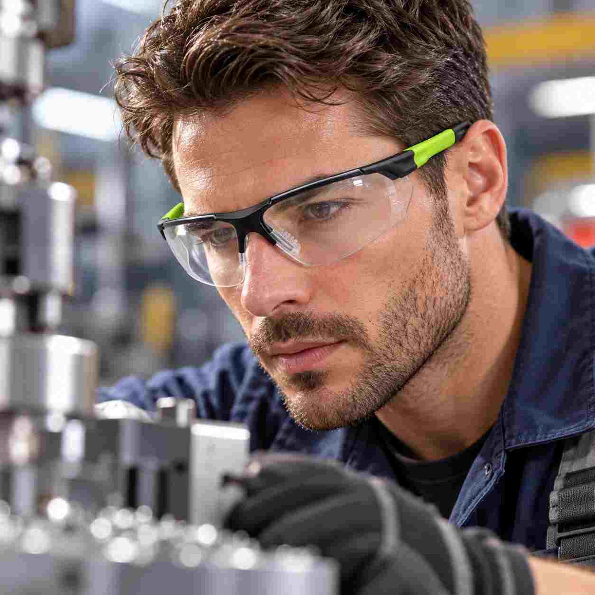 Pyramex Sitecore H2MAX anti-fog safety glasses application image 10