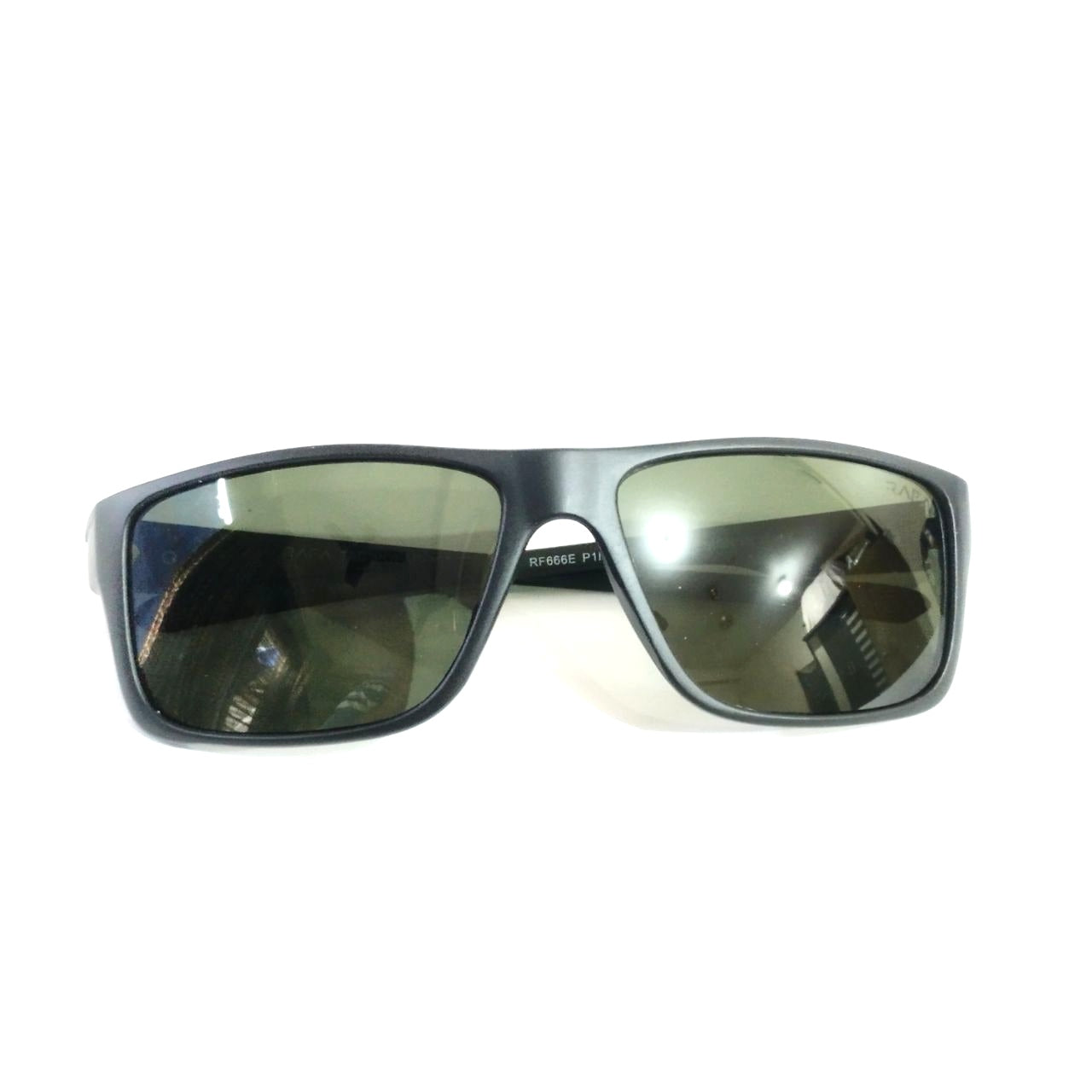 Black Sports Green Lens Polarized Sunglasses for Men and Women
