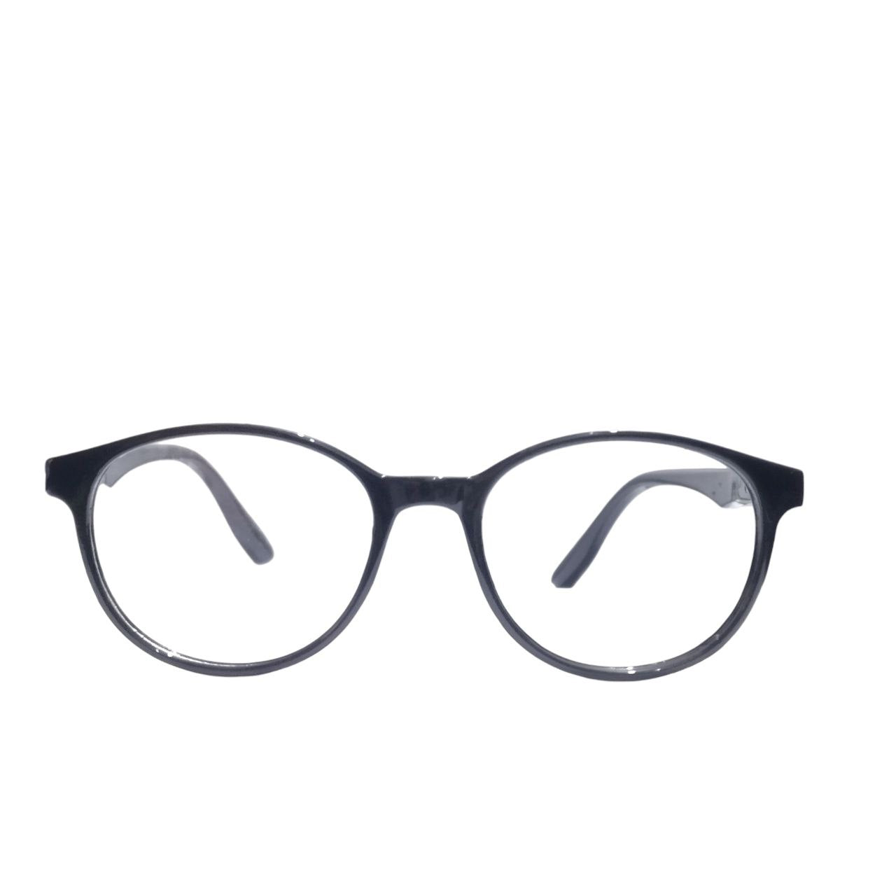 Kids Ptosis Eyewear – Black Round Frame with Nylon Crutch Support | Model 1402