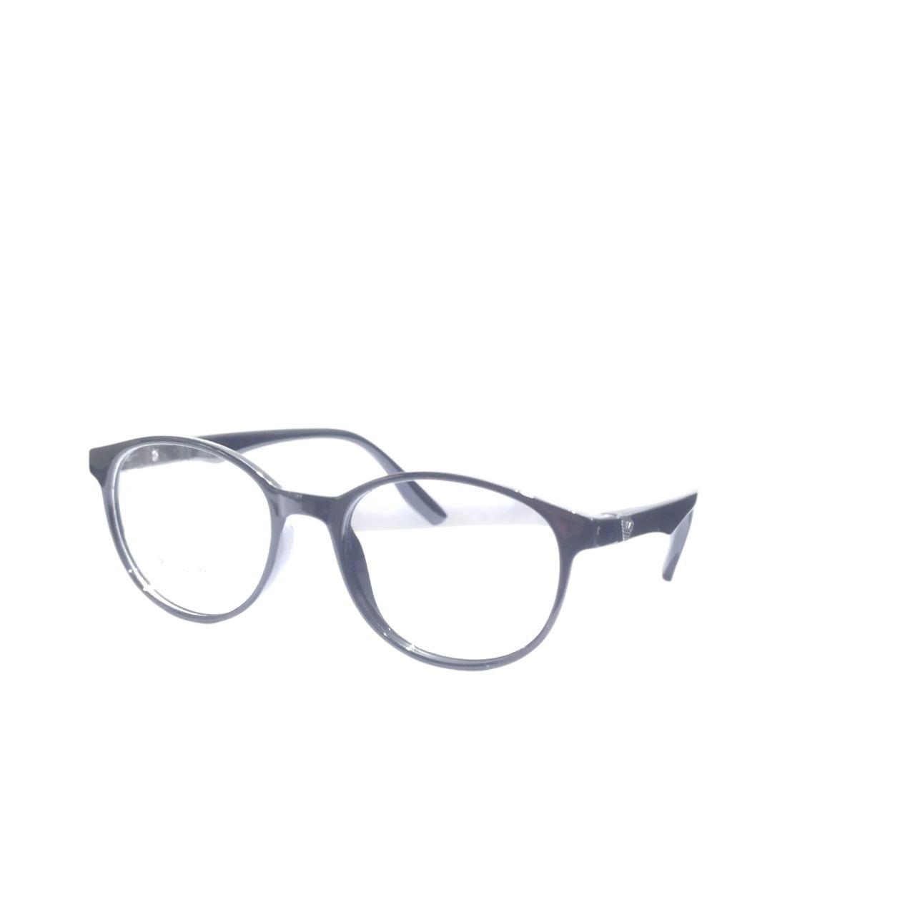Kids Ptosis Eyewear – Black Round Frame with Nylon Crutch Support | Model 1402