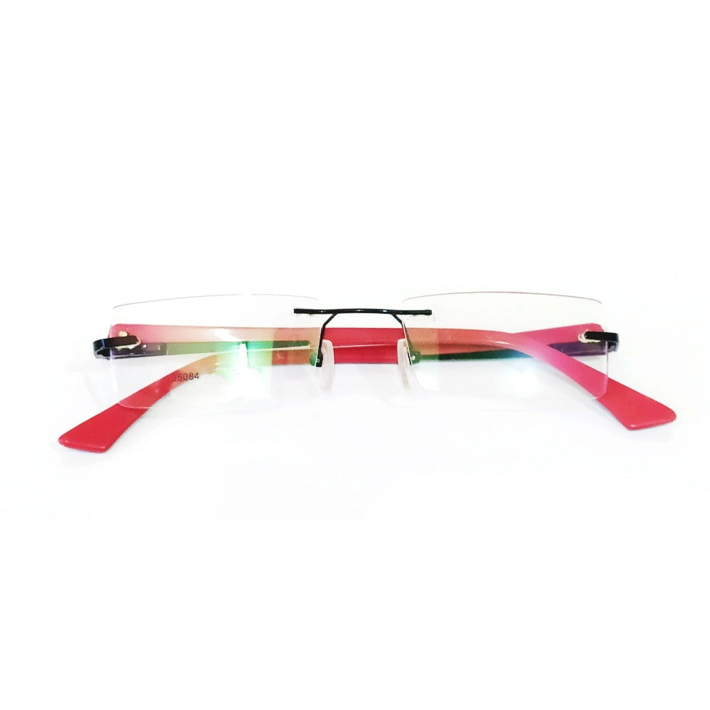 Lightweight Rimless Glasses with Blue Light Filter - Stylish and Functional 35084