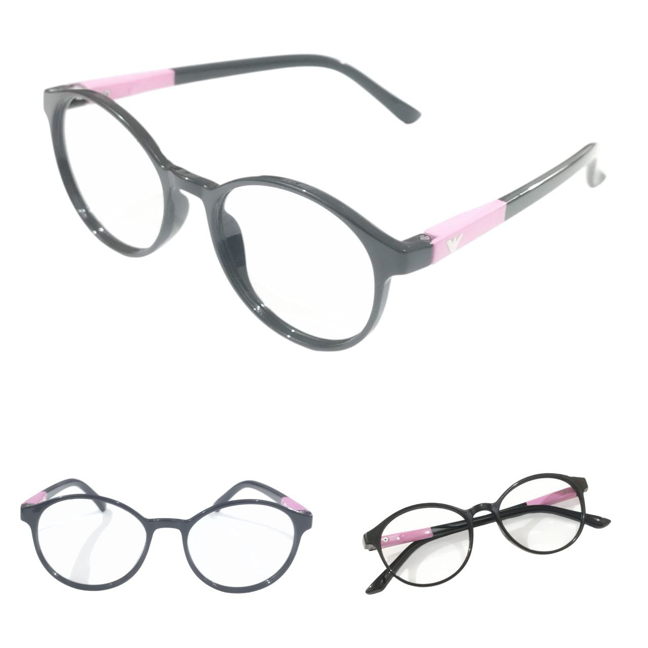Round Ptosis Crutch Glasses for Teens | Model M1406 | Size 47-20