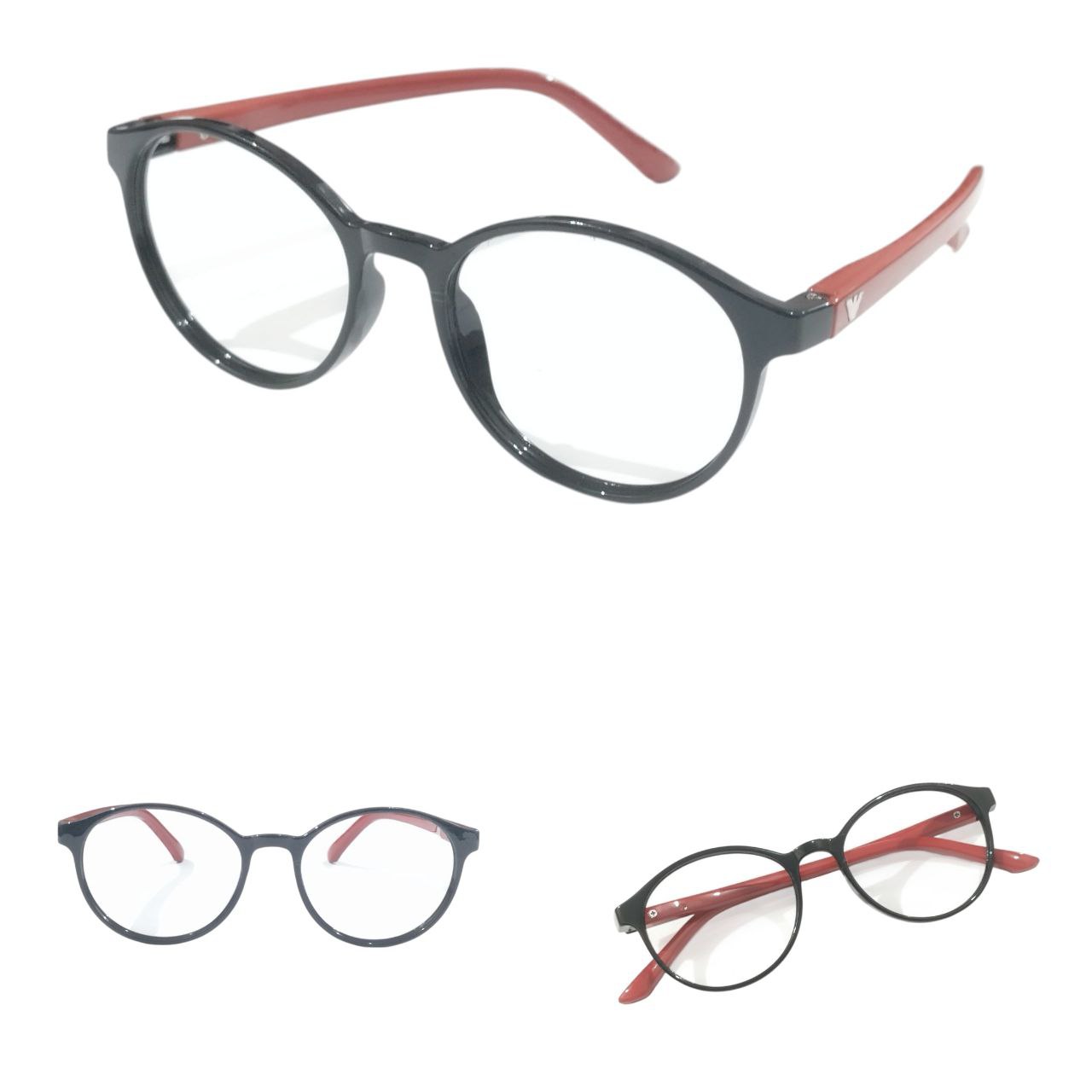 Round Ptosis Crutch Glasses for Teens | Model M1406 | Size 47-20
