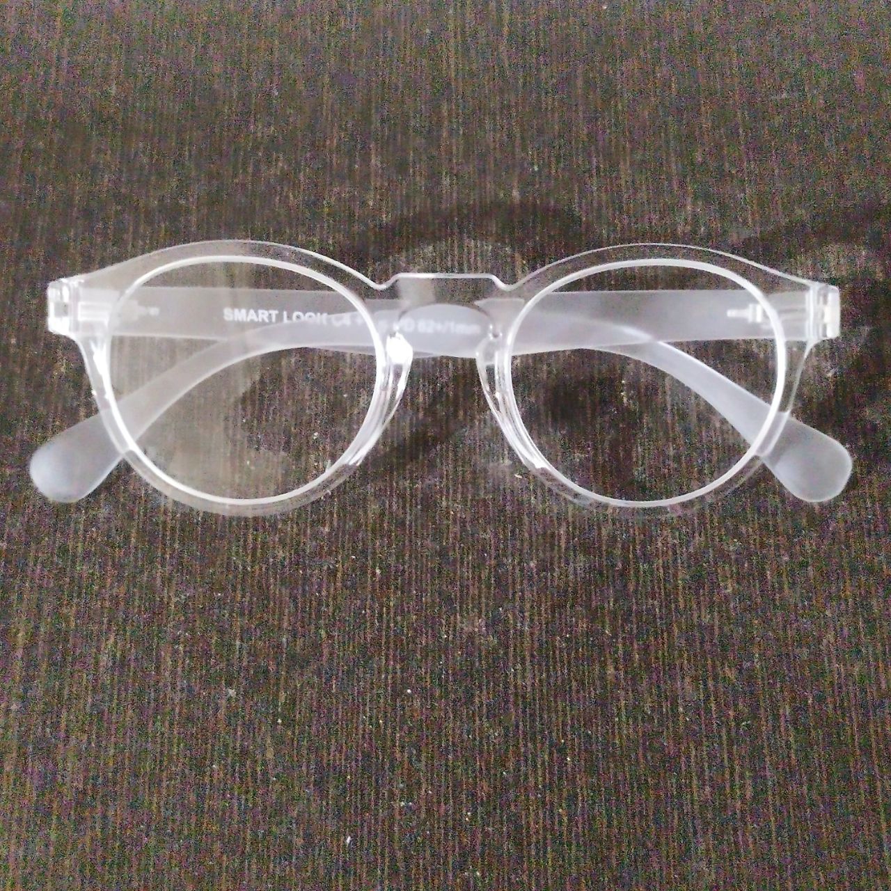 Clear Transparent Round Reading Glasses Power +1.75